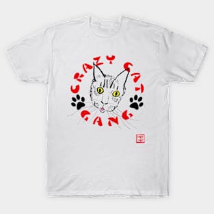 crazy cat gang T-Shirt